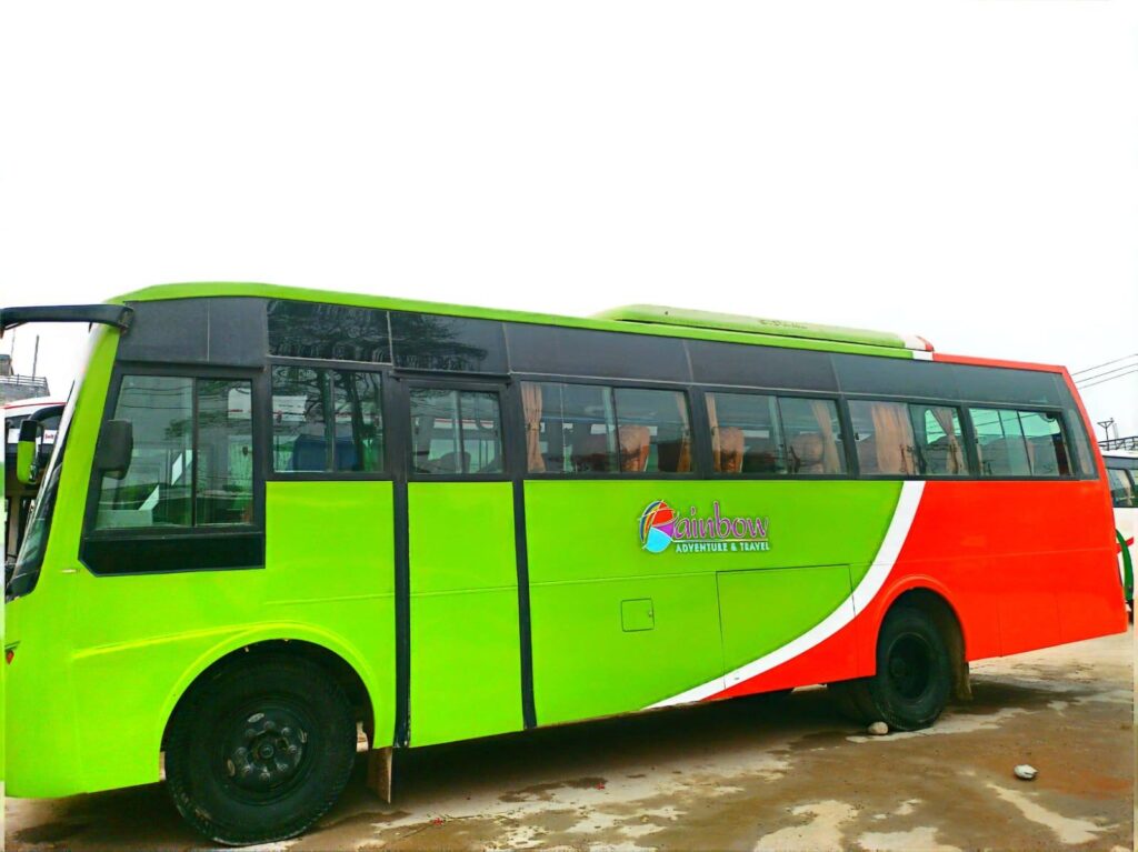 Pokhara to Chitwan Tourist Bus
