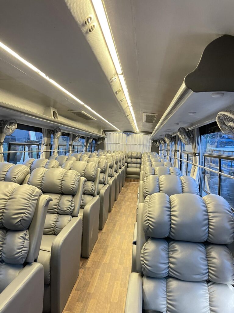 Kathmandu to Pokhara Luxury VIP Sofa Air Suspension Bus